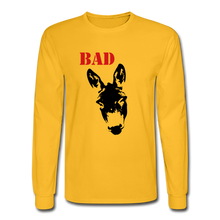 Load image into Gallery viewer, Men&#39;s Long Sleeve Bad T-Shirt - gold
