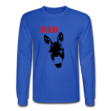 Load image into Gallery viewer, Men&#39;s Long Sleeve Bad T-Shirt - royal blue
