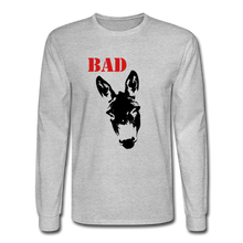 Load image into Gallery viewer, Men&#39;s Long Sleeve Bad T-Shirt - heather gray
