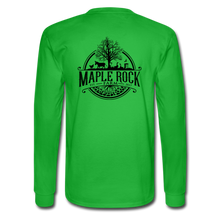 Load image into Gallery viewer, Men&#39;s Long Sleeve Bad T-Shirt - bright green
