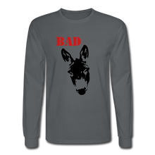 Load image into Gallery viewer, Men&#39;s Long Sleeve Bad T-Shirt - charcoal
